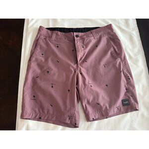 Men's Ambig board flat front shorts size 32